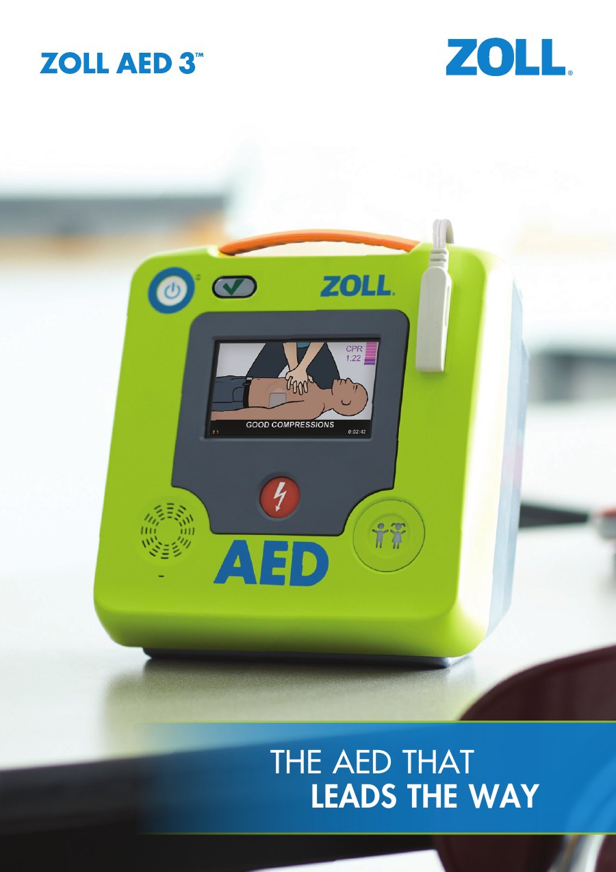 ZOLL AED 3 brochure cover